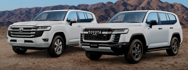 В Россию завезли партию дизельных Toyota Land Cruiser 300